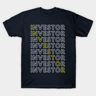 Investor art work T-Shirt